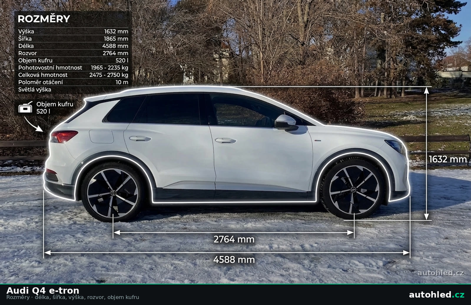 Audi Q4 e-tron rozstaw osi